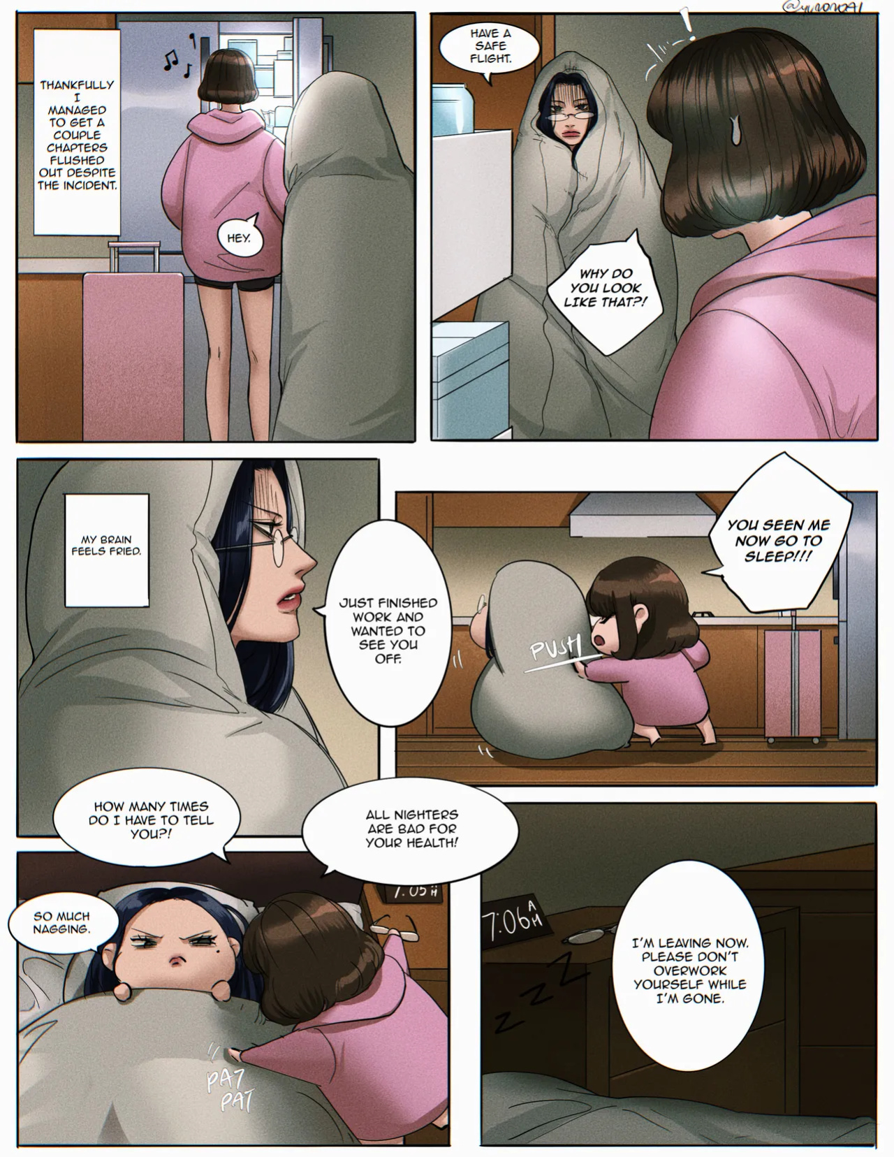 [Yuana媛] Sylus comic (light skin MC) (Love and Deepspace)
