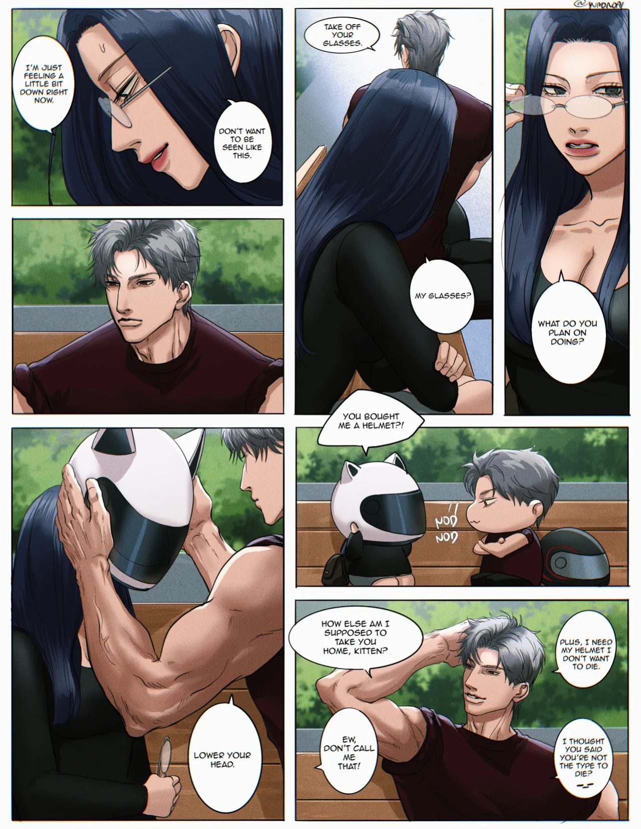 [Yuana媛] Sylus comic (light skin MC) (Love and Deepspace)