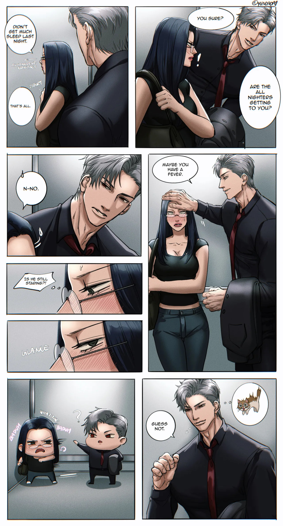[Yuana媛] Sylus comic (light skin MC) (Love and Deepspace)