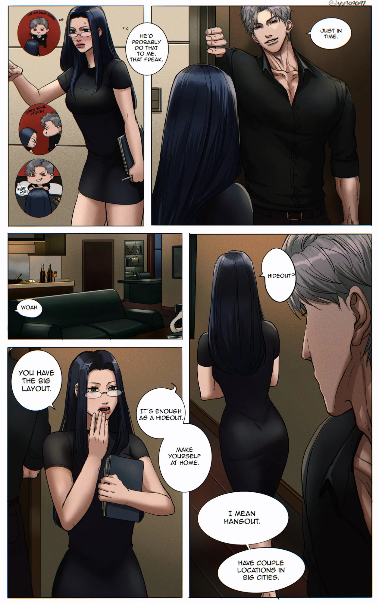 [Yuana媛] Sylus comic (light skin MC) (Love and Deepspace)