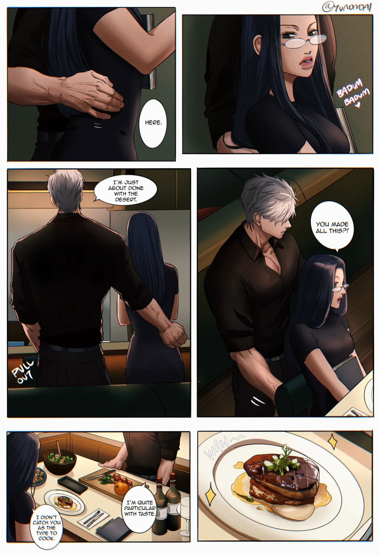 [Yuana媛] Sylus comic (light skin MC) (Love and Deepspace)