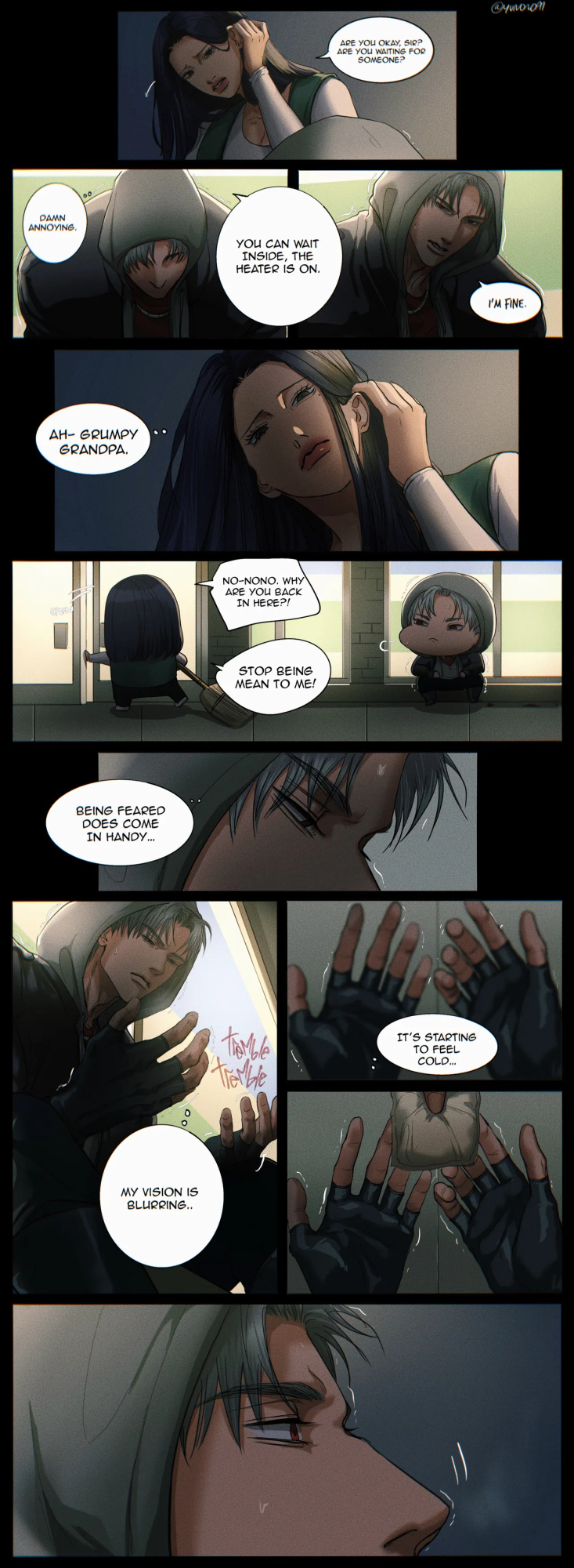 [Yuana媛] Sylus comic (light skin MC) (Love and Deepspace)