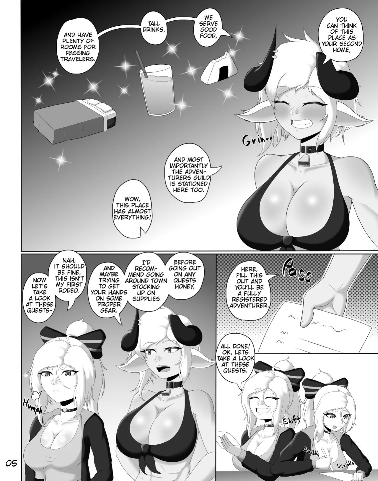 [Hoonter] Fumiko's Lewd Encounters in an Erotic RPG VR Game!!! [English]