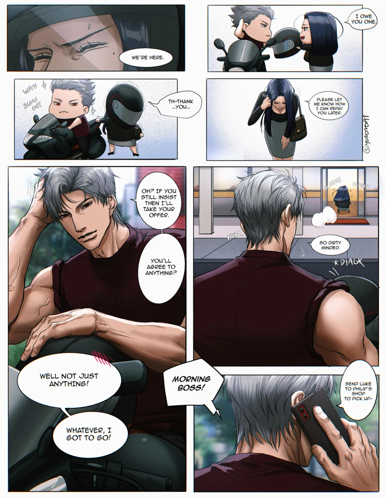 [Yuana媛] Sylus comic (Love and Deepspace) [all variants]