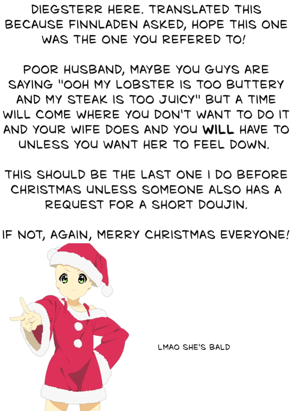 A wife who grew up in a male-dominated household (part 3)