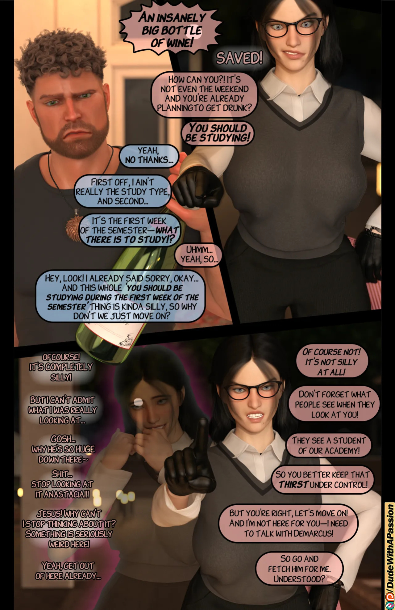 [DudeWithAPassion] Anastacia Depraved Relief - Prologue (Ongoing) [English]