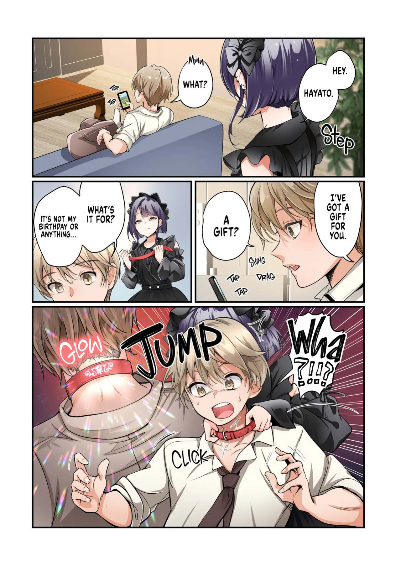 [Amuai Okashi Seisakusho (Tsukumaru)] Mesu Inu-ka no Kubiwa | Bitchification Collar [English] {2d-market.com} [Decensored]