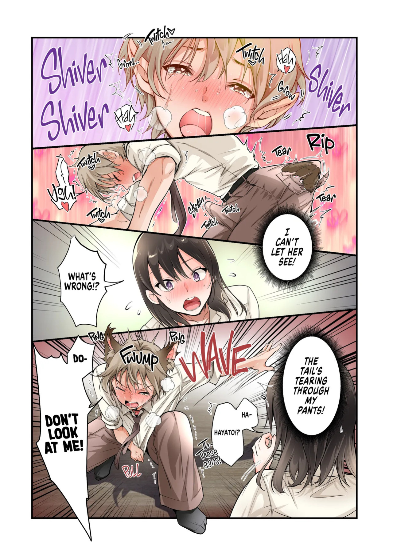 [Amuai Okashi Seisakusho (Tsukumaru)] Mesu Inu-ka no Kubiwa | Bitchification Collar [English] {2d-market.com} [Decensored]