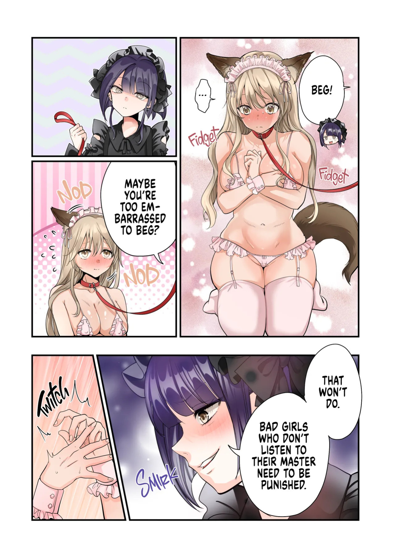 [Amuai Okashi Seisakusho (Tsukumaru)] Mesu Inu-ka no Kubiwa | Bitchification Collar [English] {2d-market.com} [Decensored]