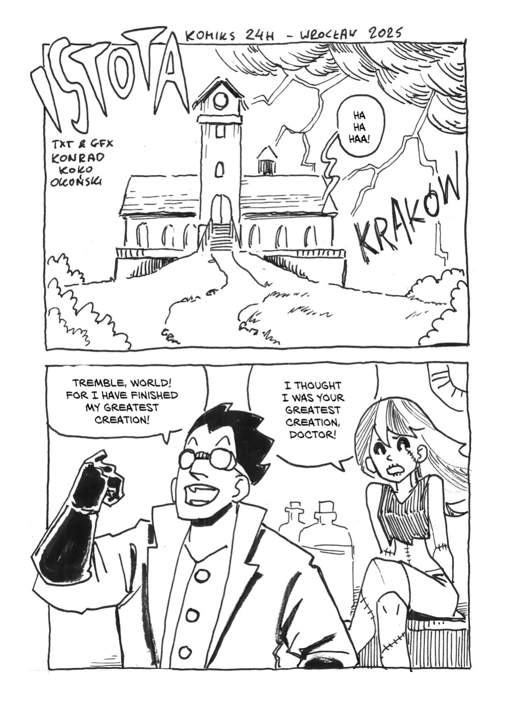 [TotemPole] 24hour comic - Being (SFW)