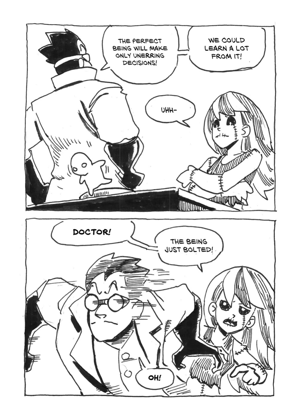 [TotemPole] 24hour comic - Being (SFW)