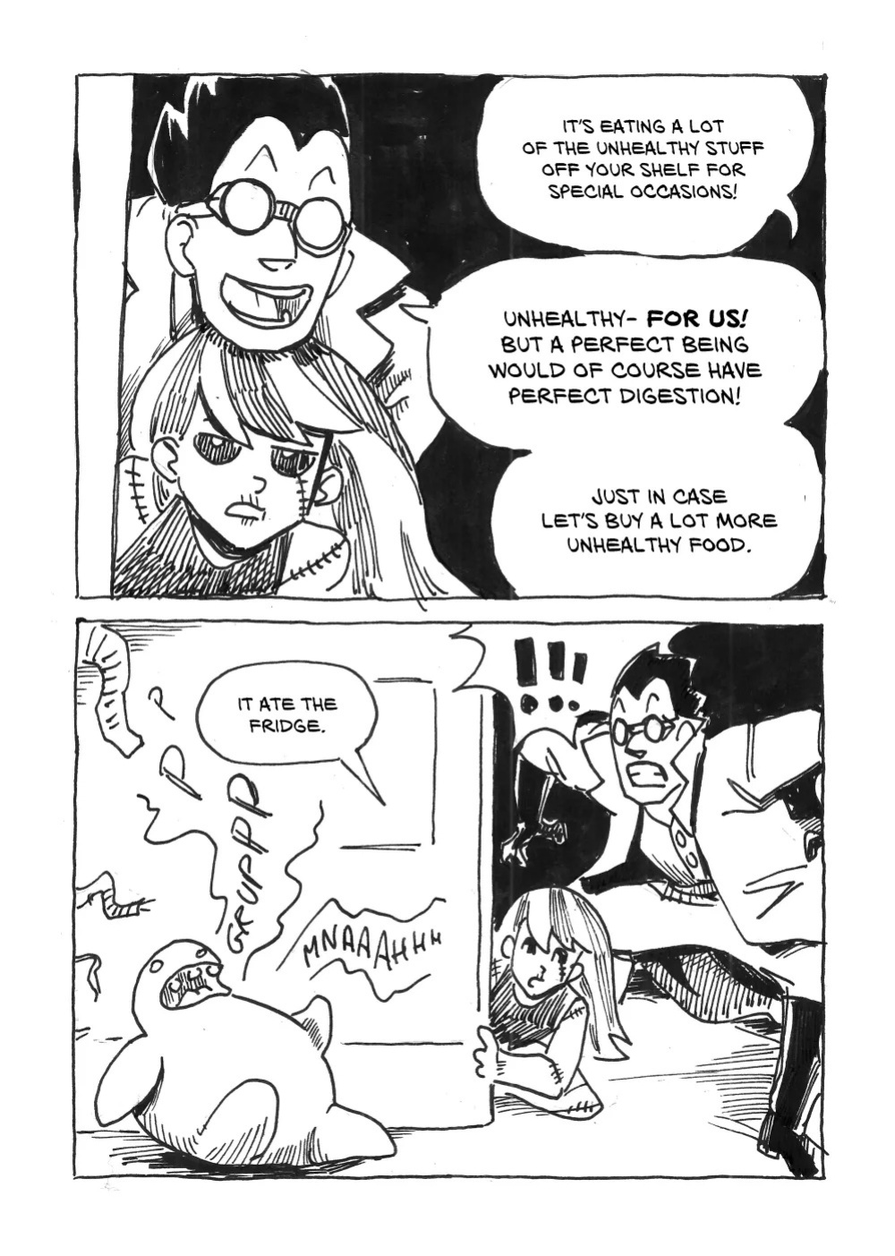 [TotemPole] 24hour comic - Being (SFW)