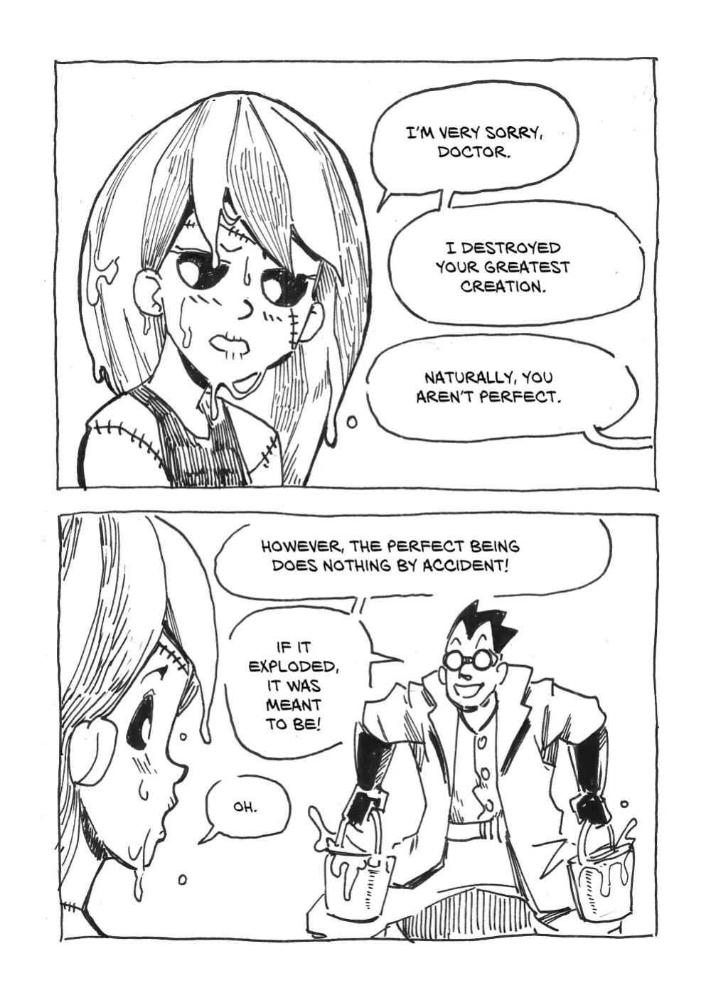 [TotemPole] 24hour comic - Being (SFW)