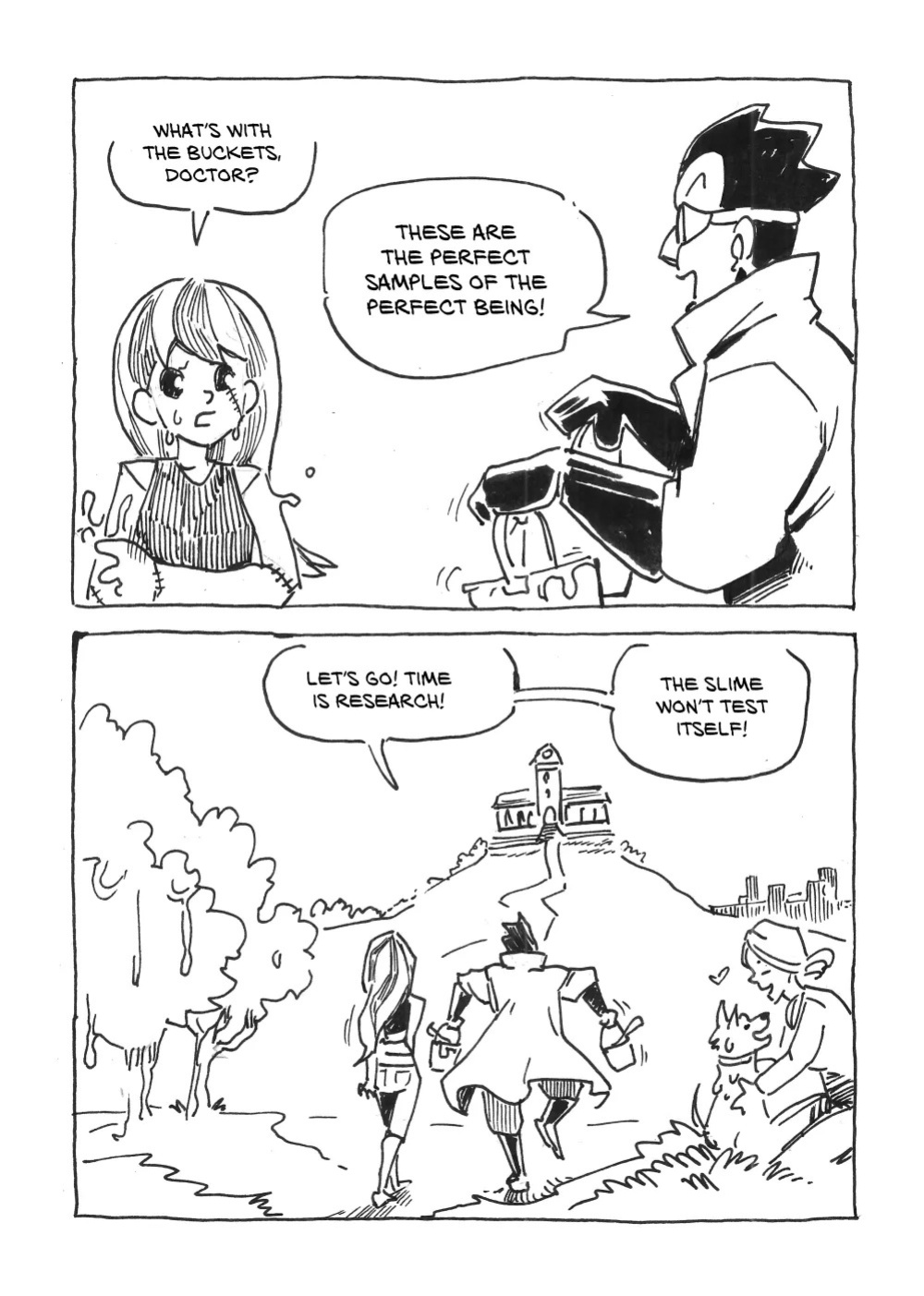 [TotemPole] 24hour comic - Being (SFW)