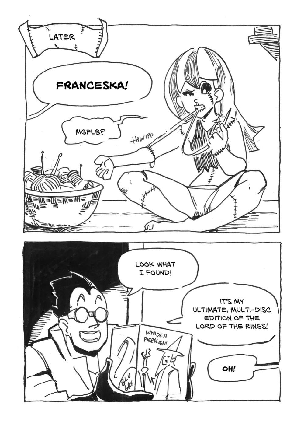 [TotemPole] 24hour comic - Being (SFW)