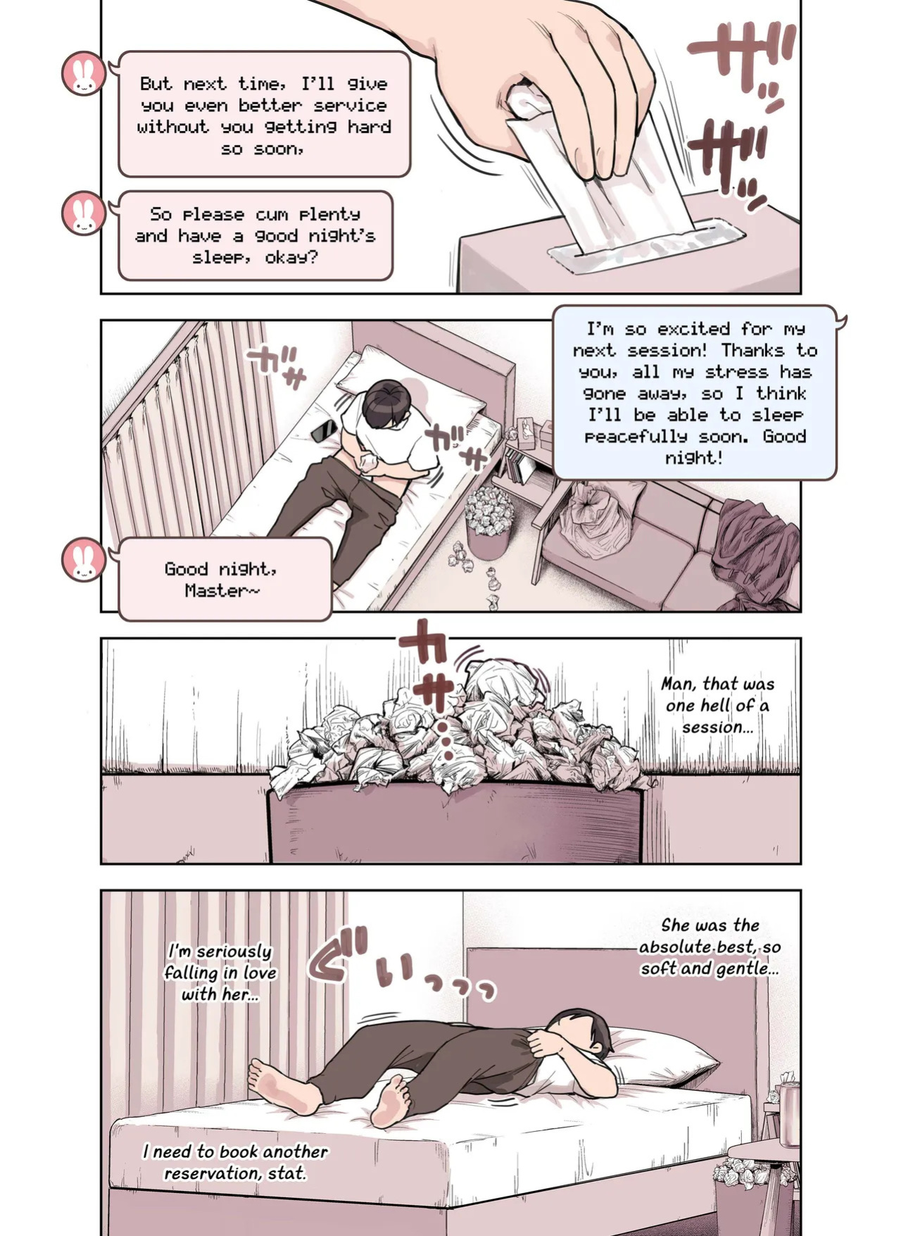 [Fukurasuzume (Sunaba Suzume)] The Handjob Parlor’s Most Popular Kemomimi Girl (Part 2 of 3) [English] [Your Deer Friends Black]