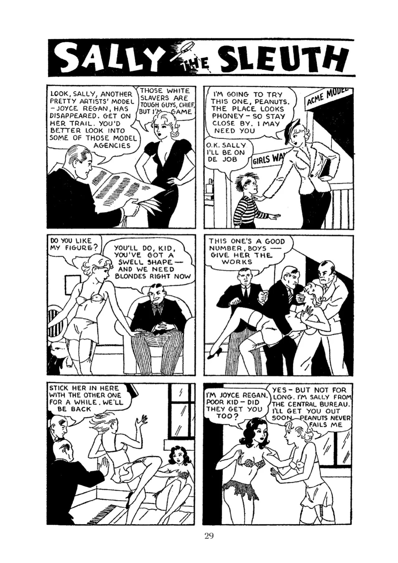 [Adolphe Barreaux] Sally the Sleuth [English]