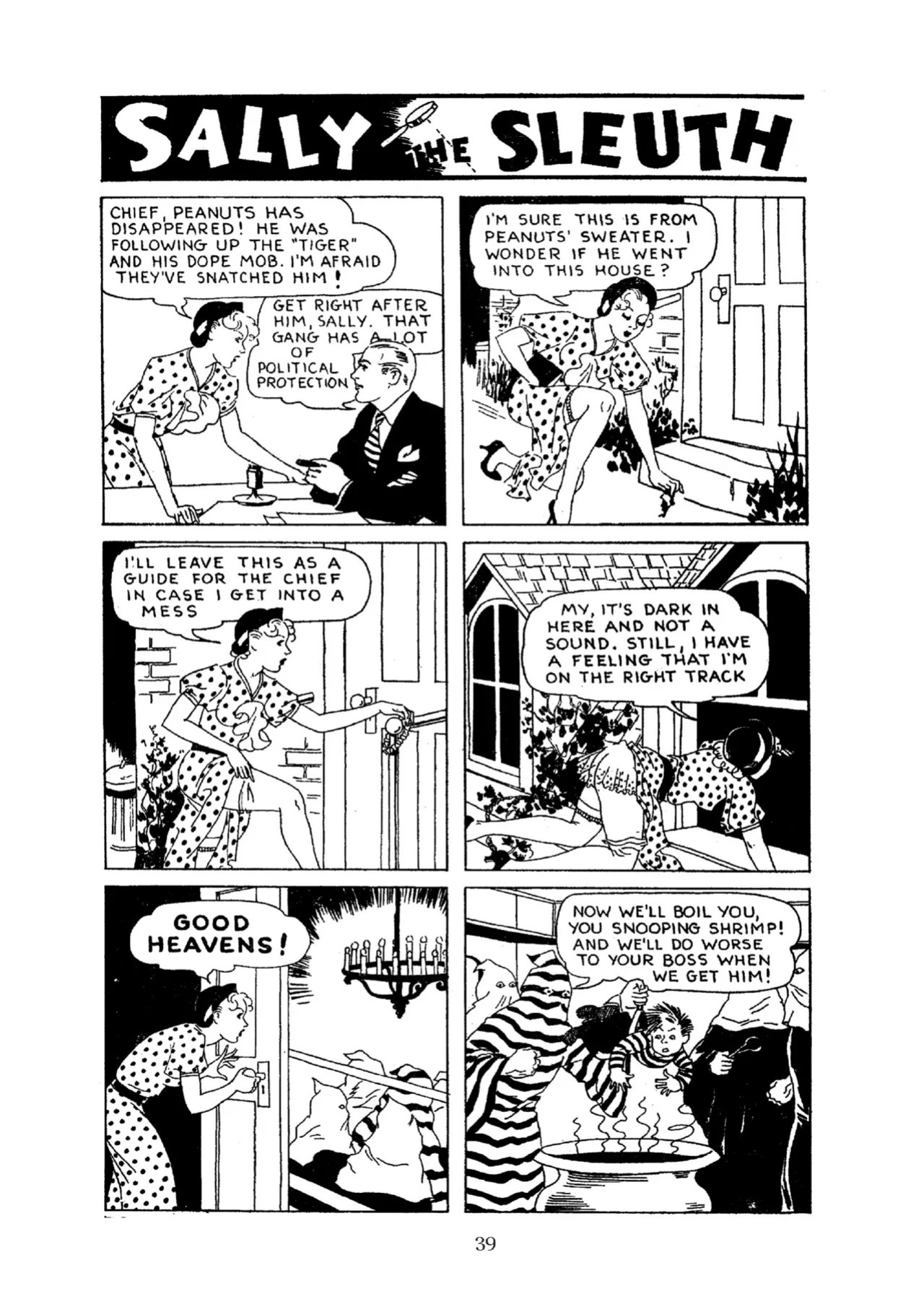 [Adolphe Barreaux] Sally the Sleuth [English]