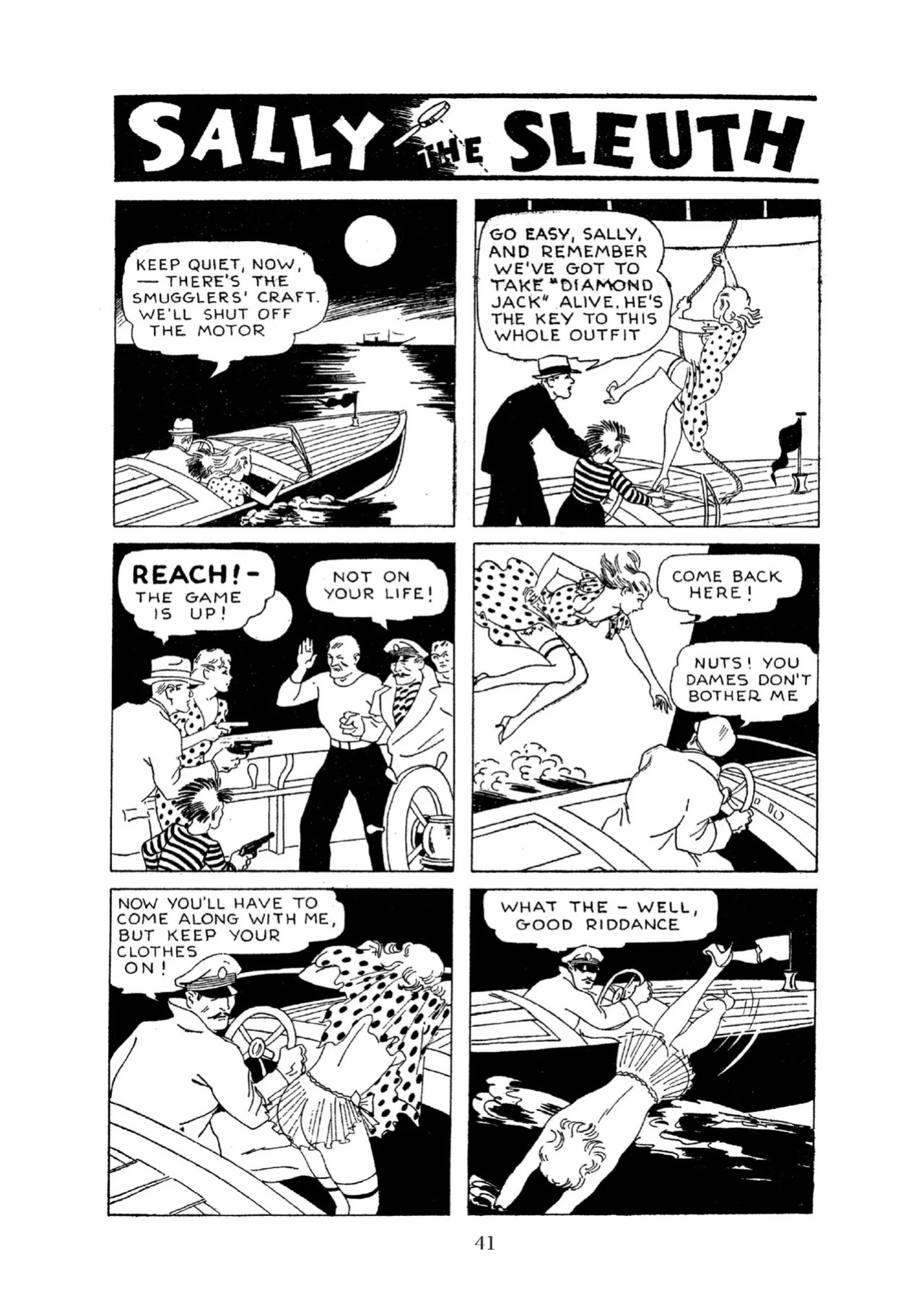 [Adolphe Barreaux] Sally the Sleuth [English]