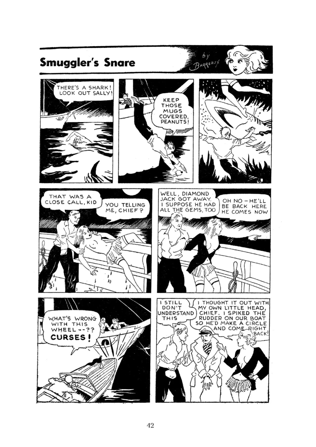 [Adolphe Barreaux] Sally the Sleuth [English]