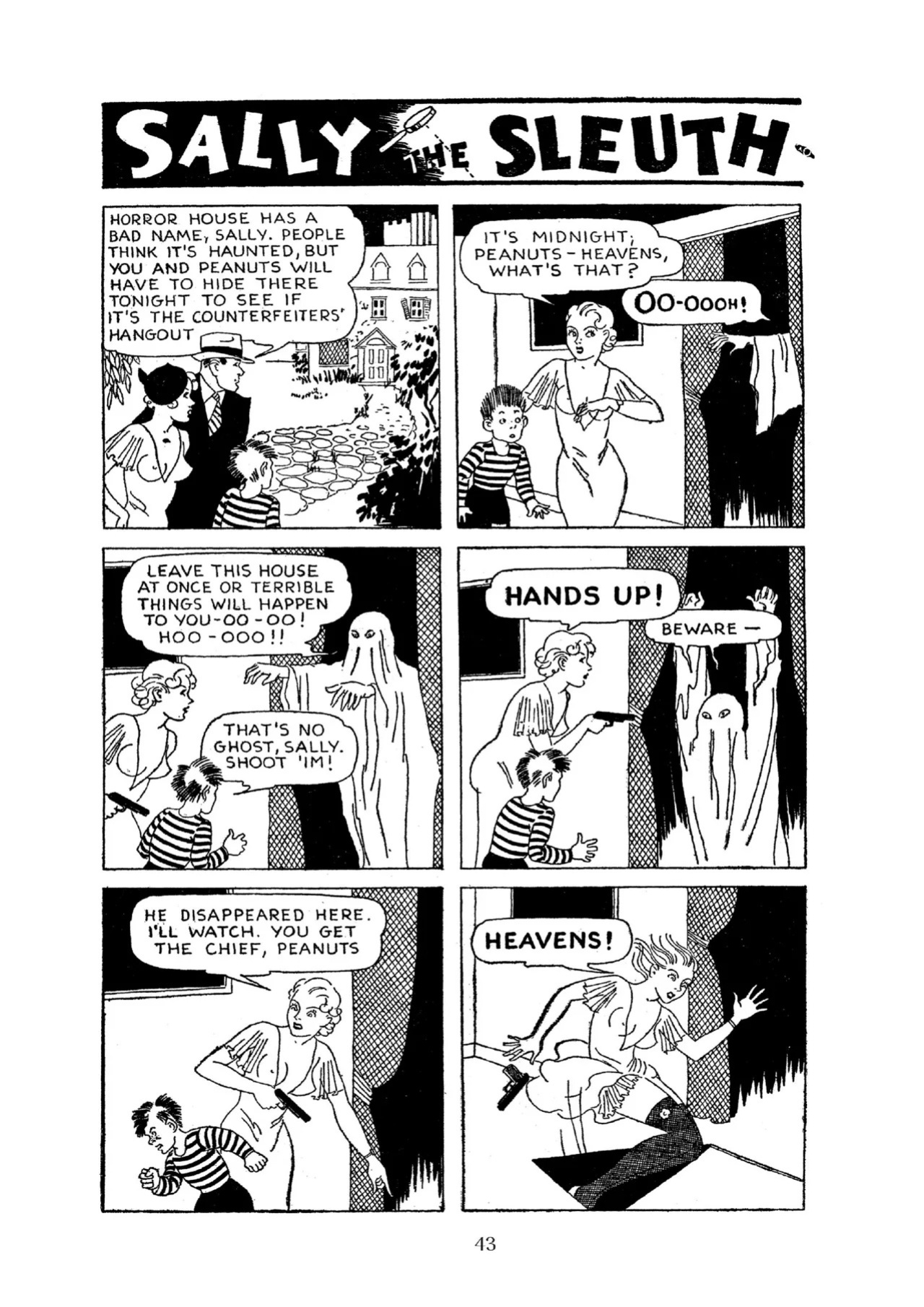 [Adolphe Barreaux] Sally the Sleuth [English]