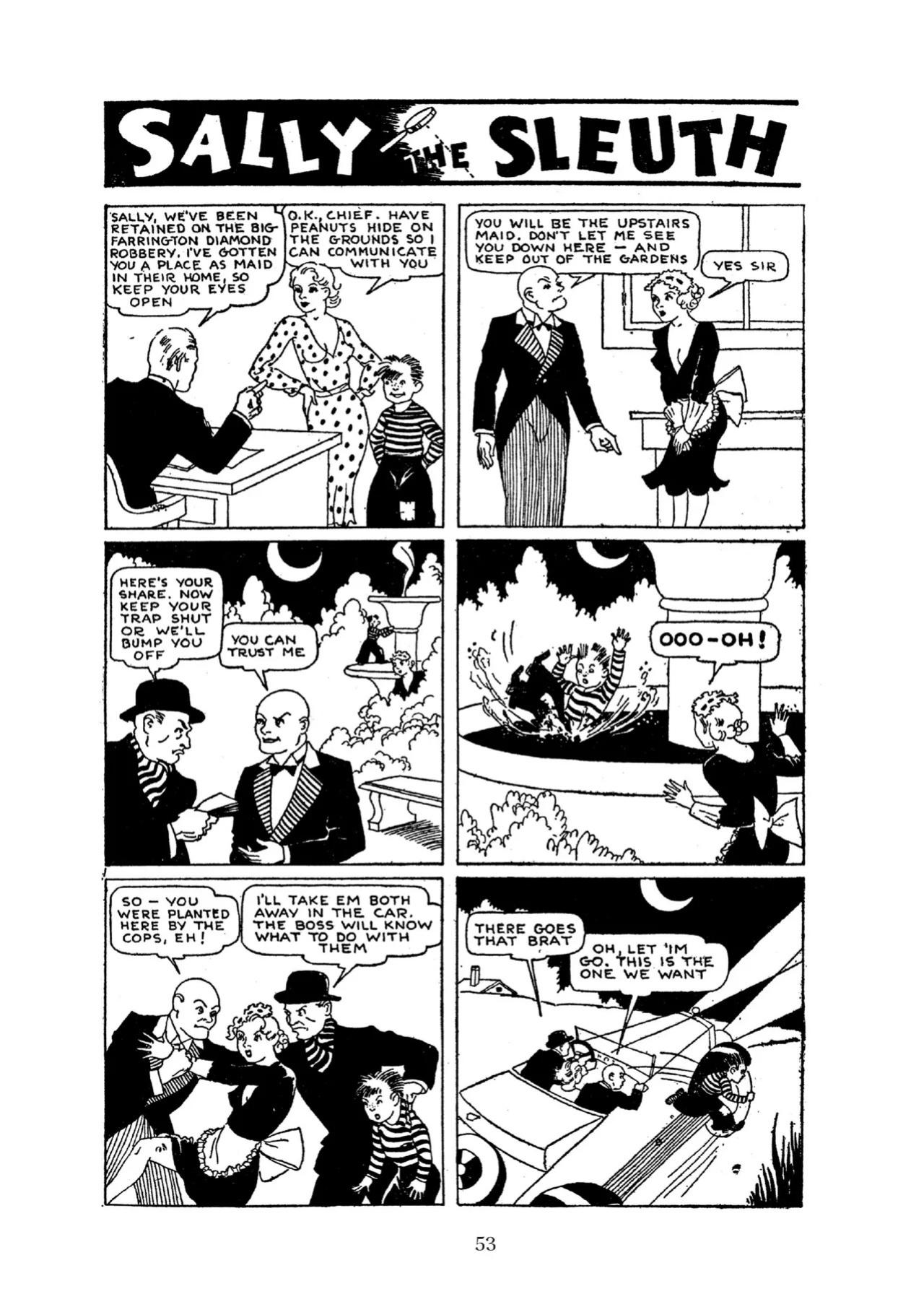 [Adolphe Barreaux] Sally the Sleuth [English]