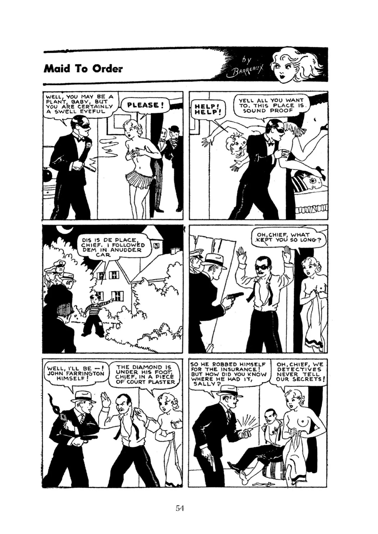 [Adolphe Barreaux] Sally the Sleuth [English]