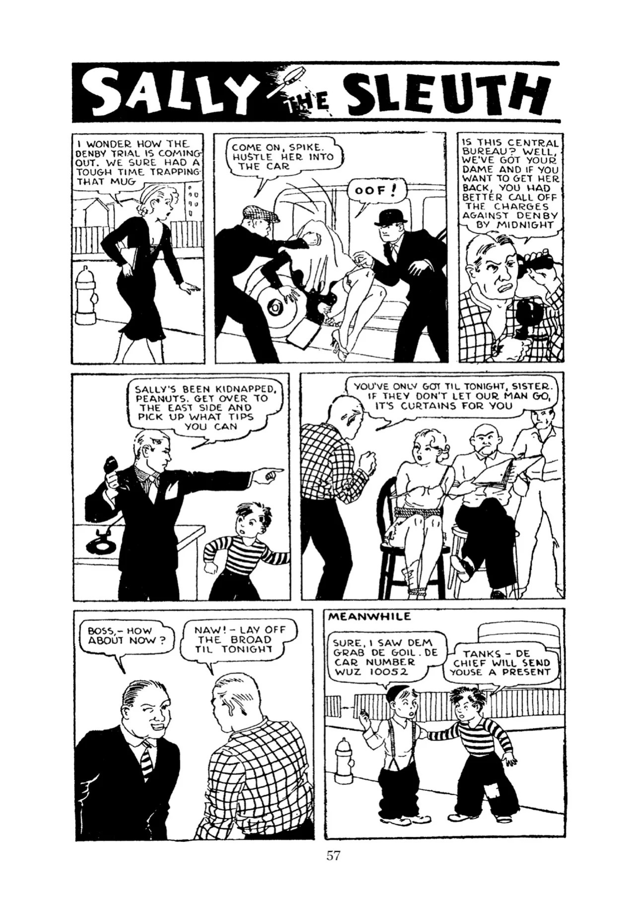 [Adolphe Barreaux] Sally the Sleuth [English]