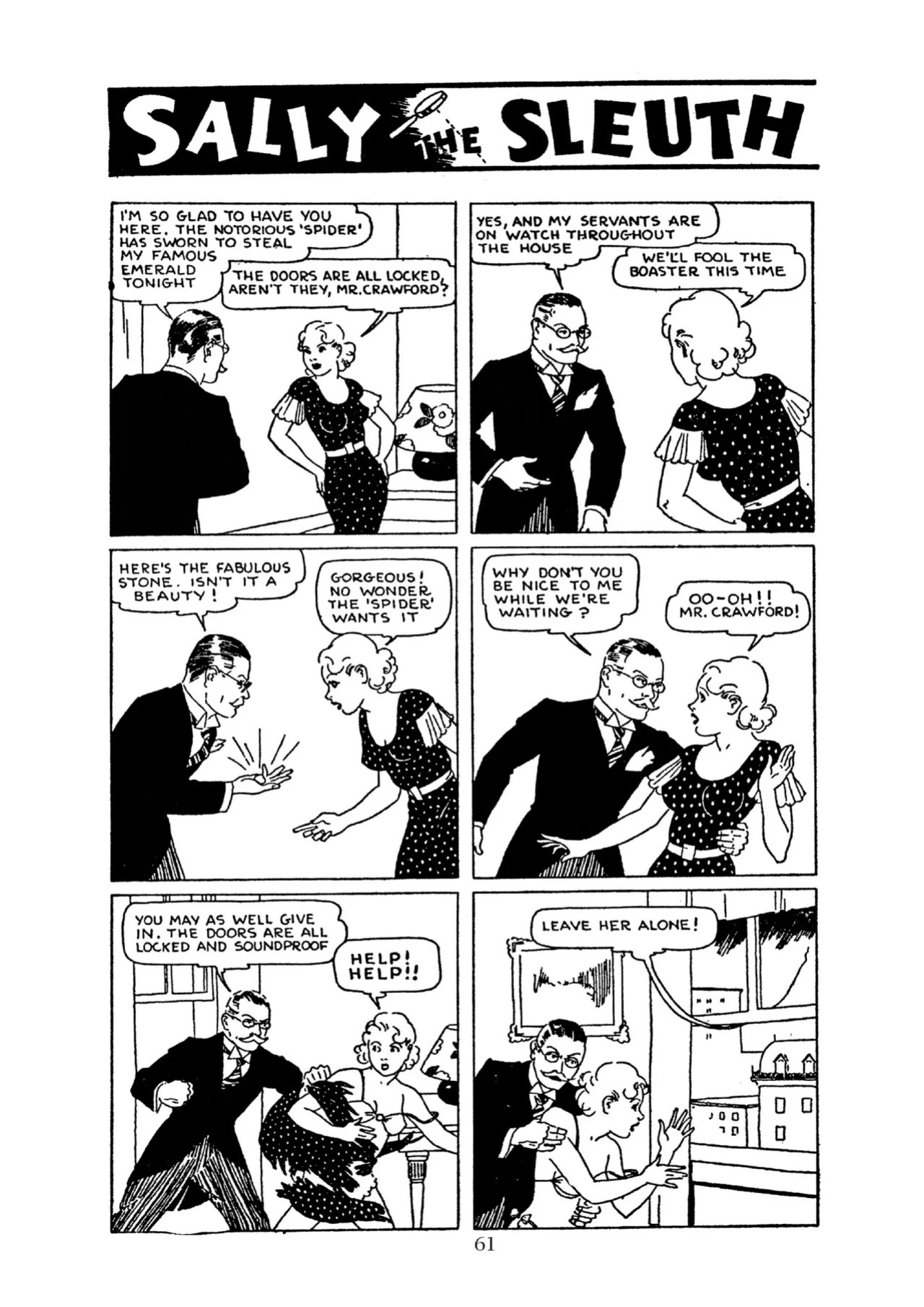 [Adolphe Barreaux] Sally the Sleuth [English]