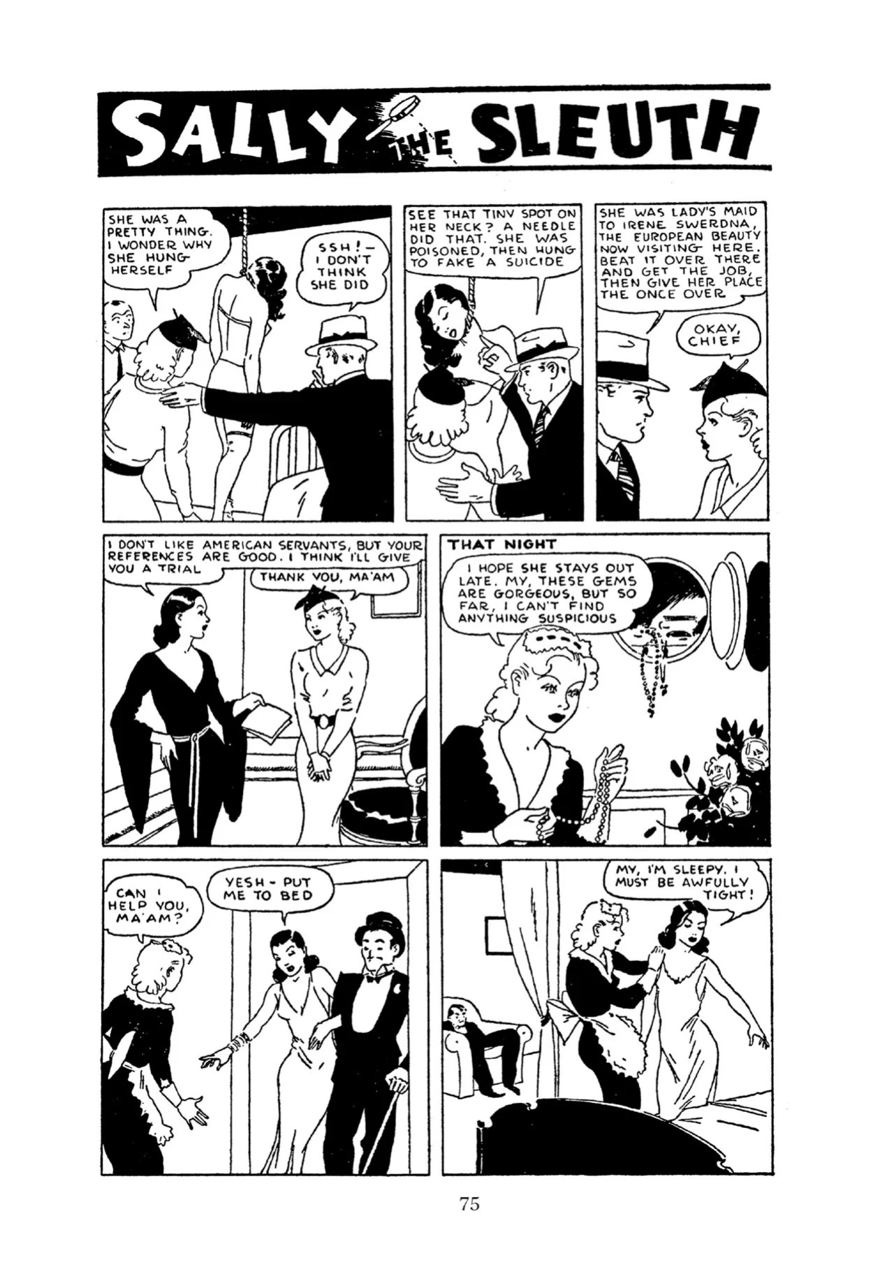 [Adolphe Barreaux] Sally the Sleuth [English]