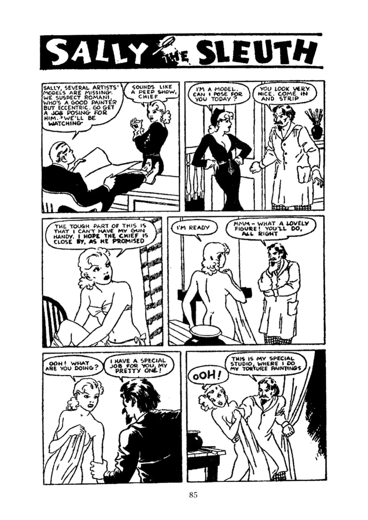 [Adolphe Barreaux] Sally the Sleuth [English]