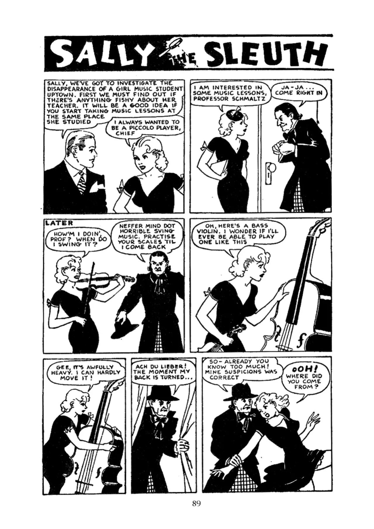 [Adolphe Barreaux] Sally the Sleuth [English]