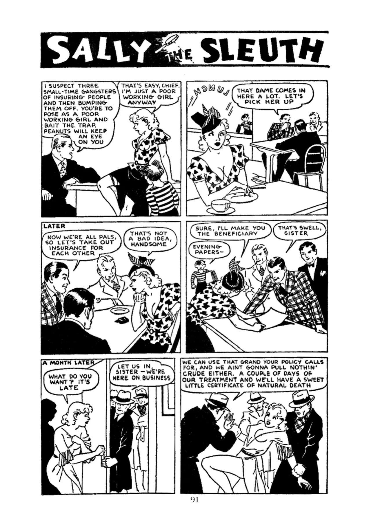 [Adolphe Barreaux] Sally the Sleuth [English]