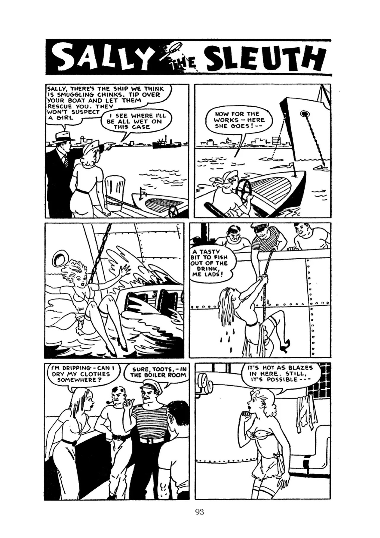 [Adolphe Barreaux] Sally the Sleuth [English]