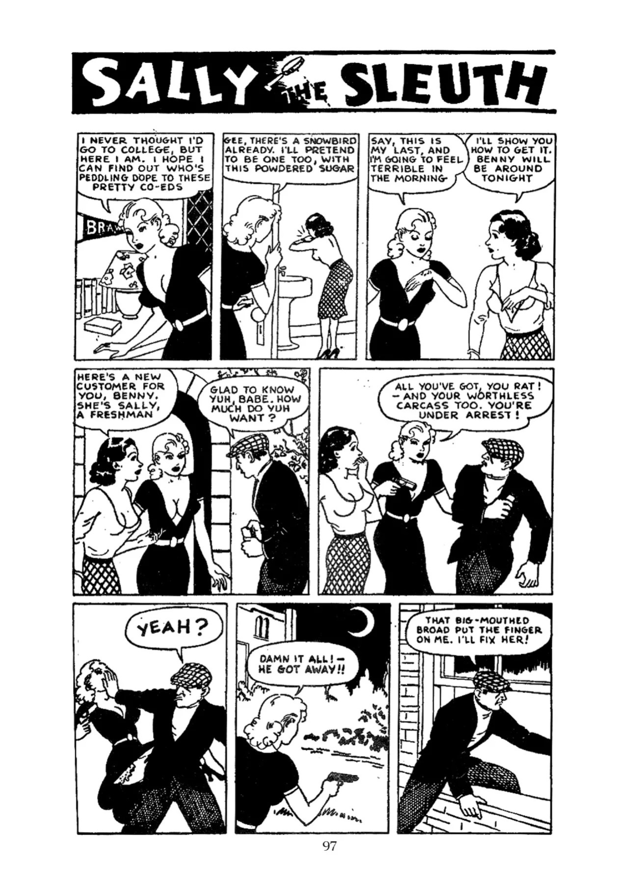 [Adolphe Barreaux] Sally the Sleuth [English]