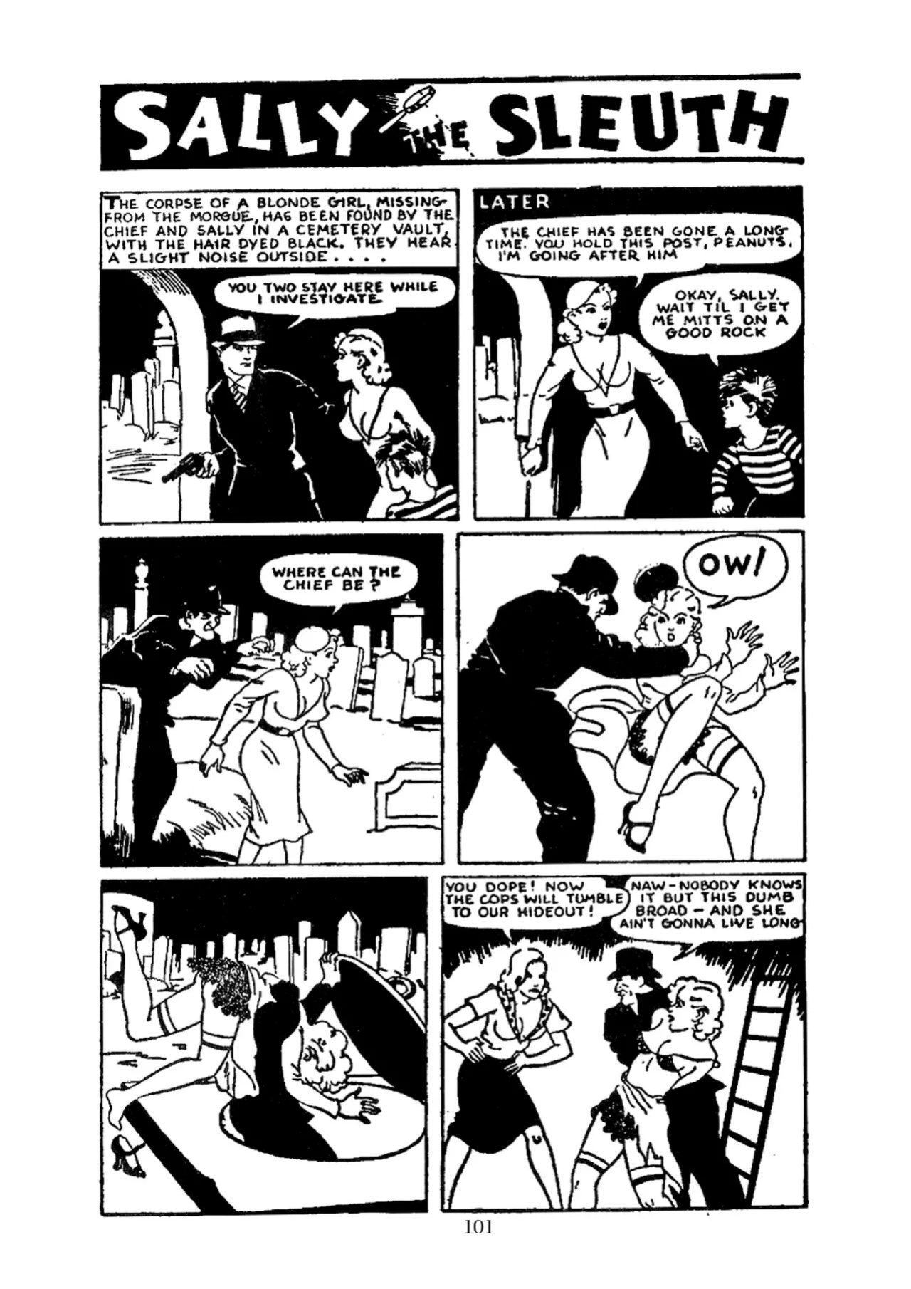 [Adolphe Barreaux] Sally the Sleuth [English]