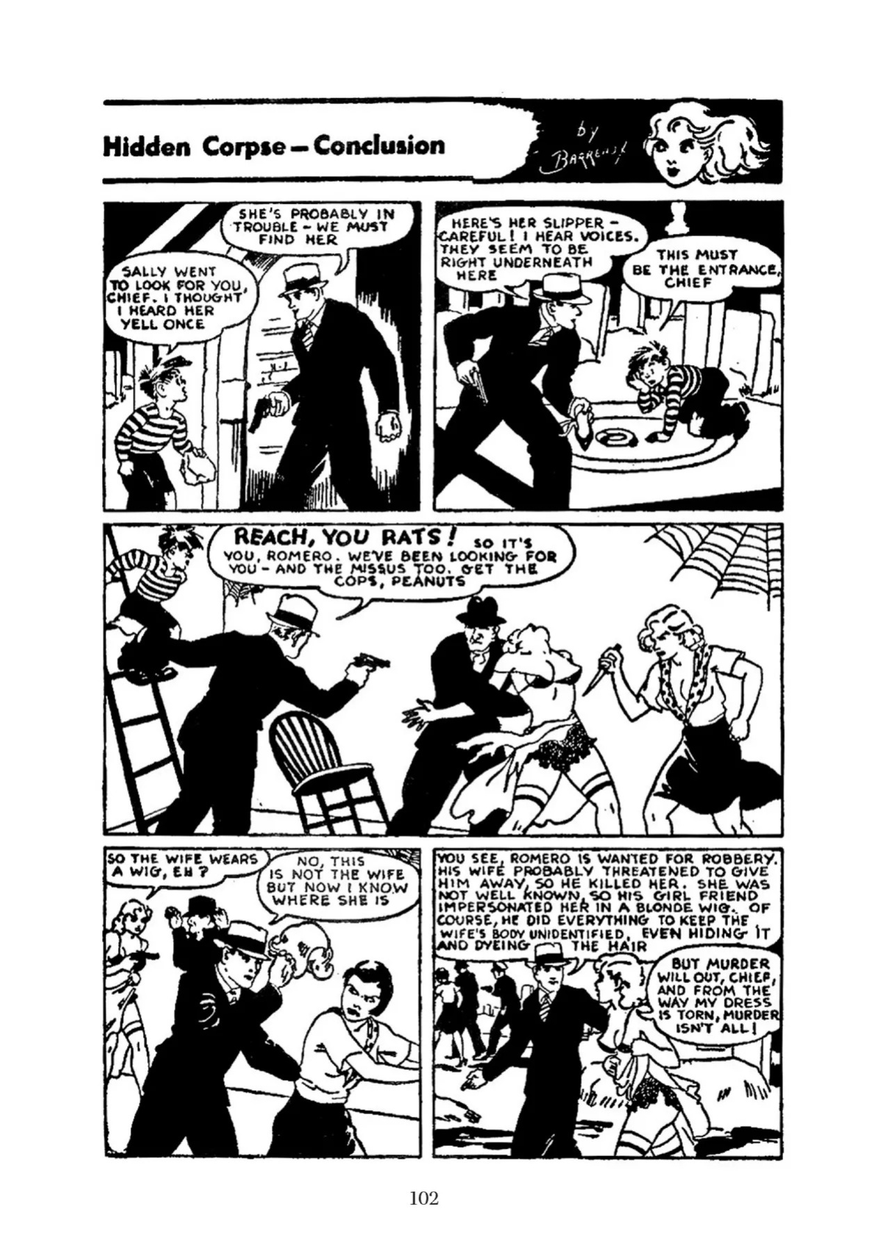 [Adolphe Barreaux] Sally the Sleuth [English]
