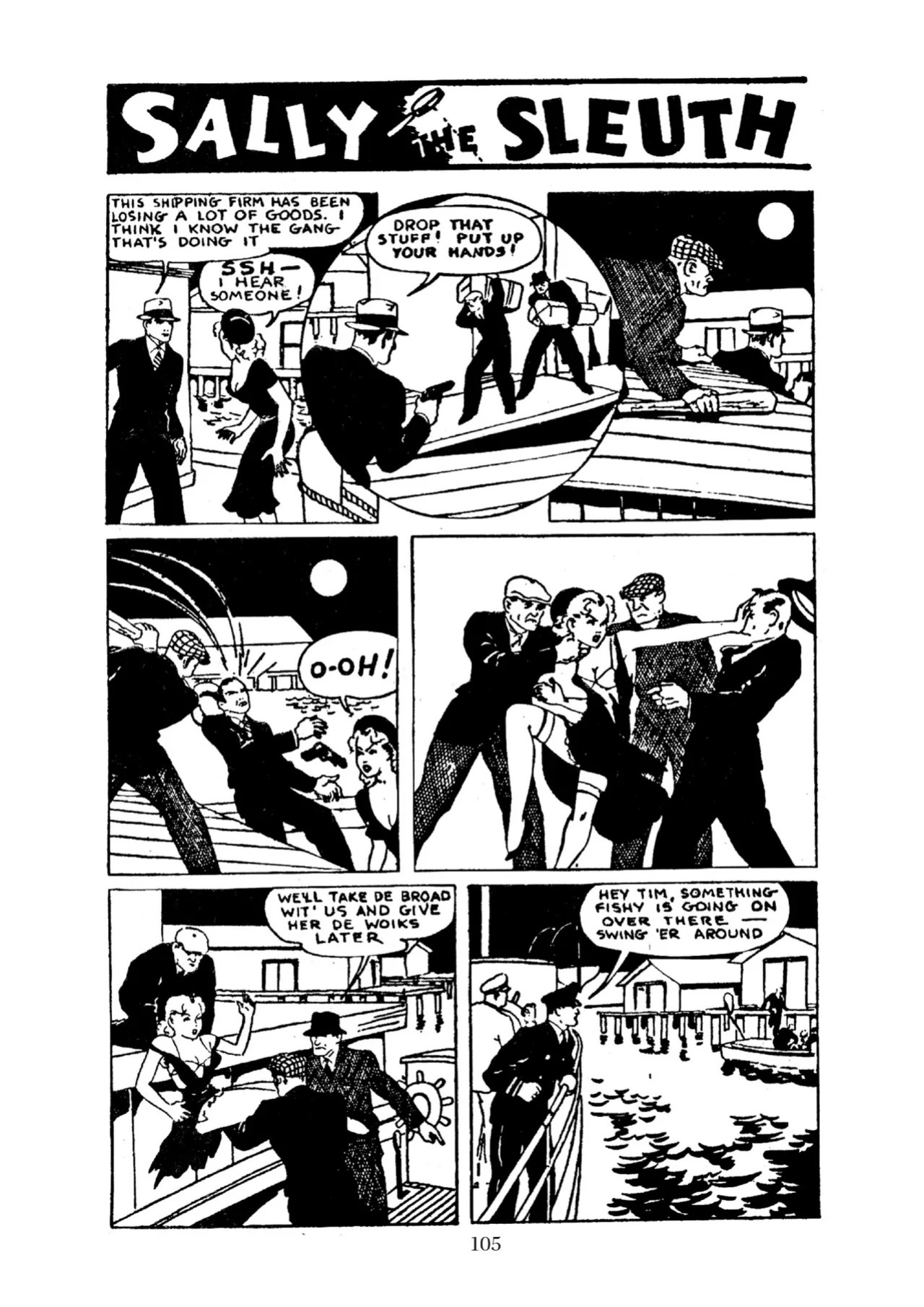 [Adolphe Barreaux] Sally the Sleuth [English]