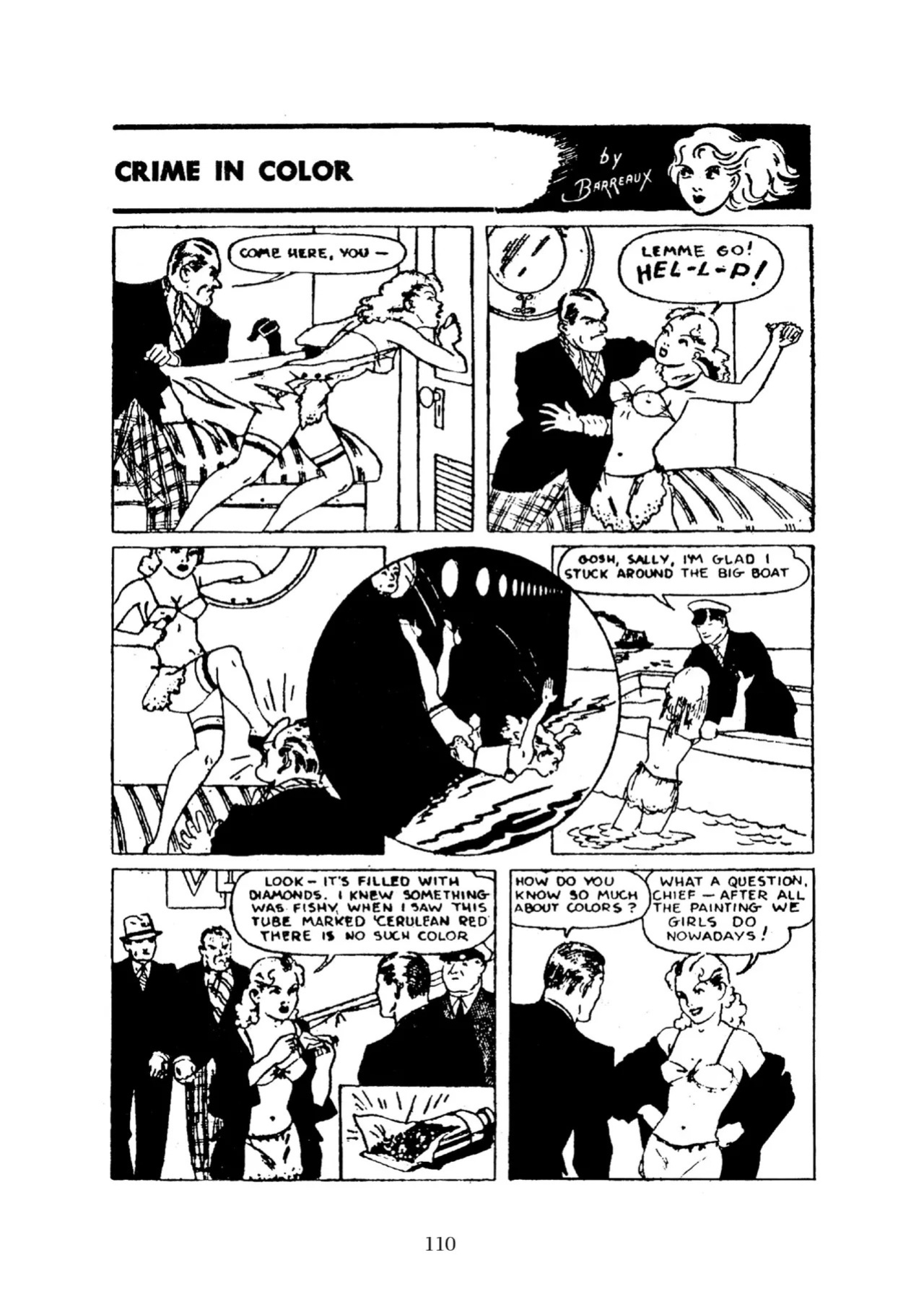 [Adolphe Barreaux] Sally the Sleuth [English]