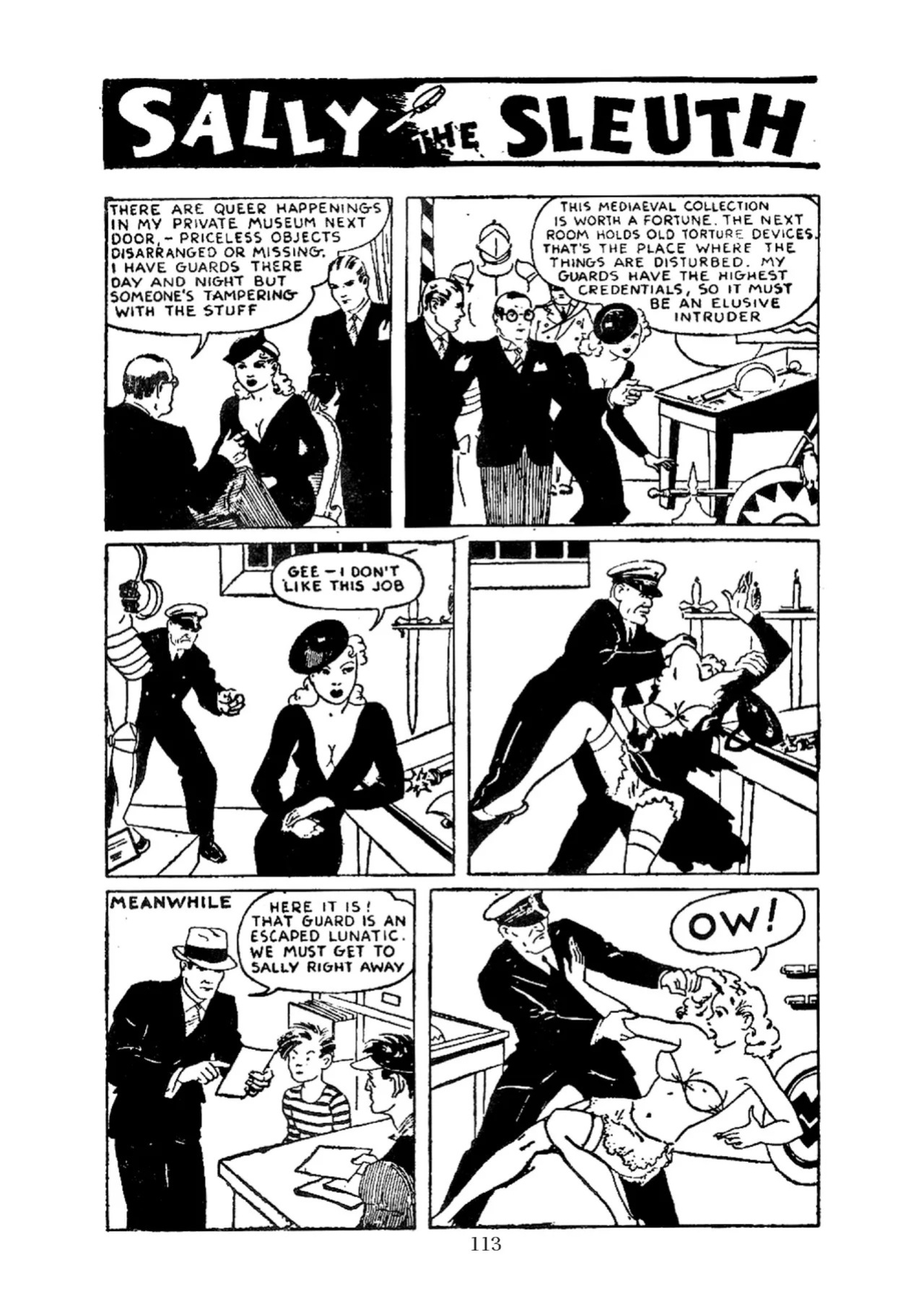 [Adolphe Barreaux] Sally the Sleuth [English]