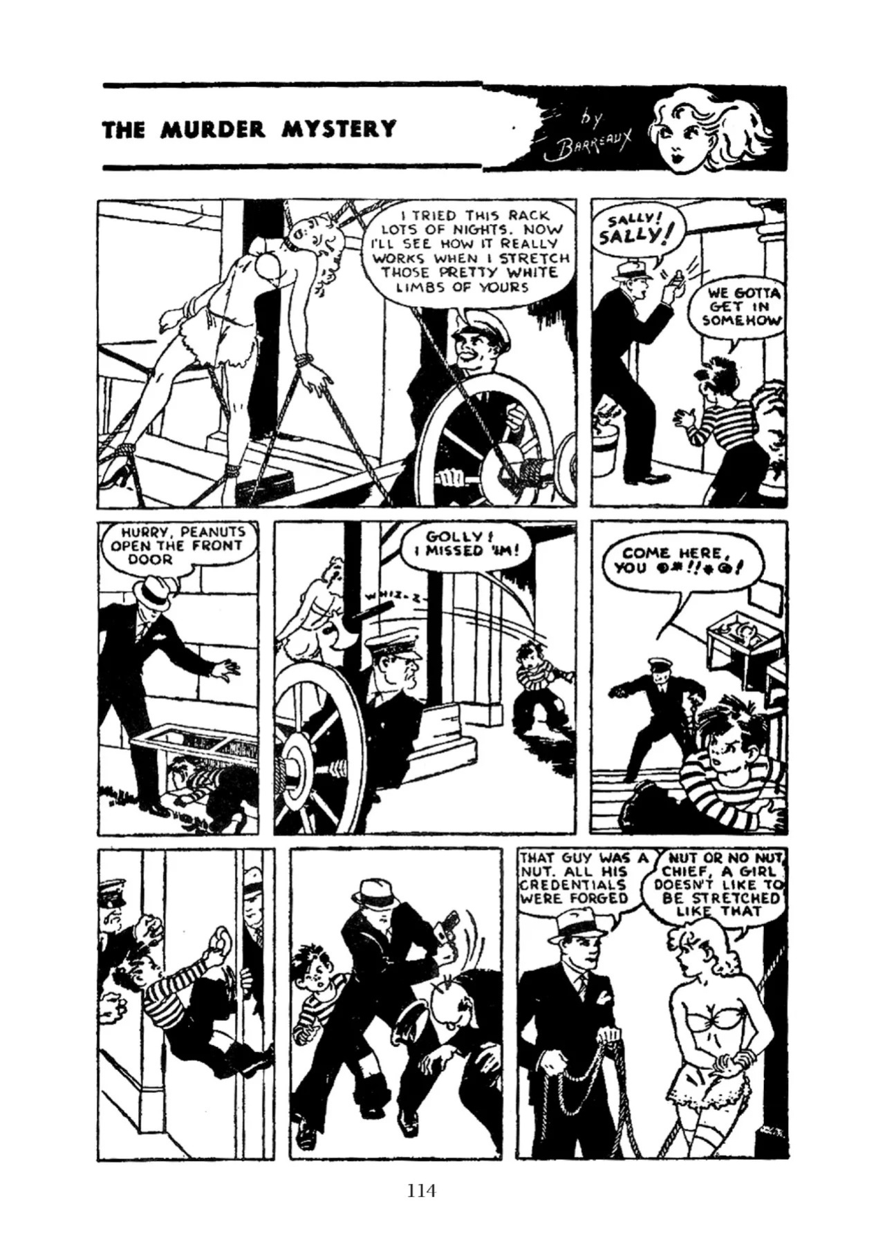 [Adolphe Barreaux] Sally the Sleuth [English]