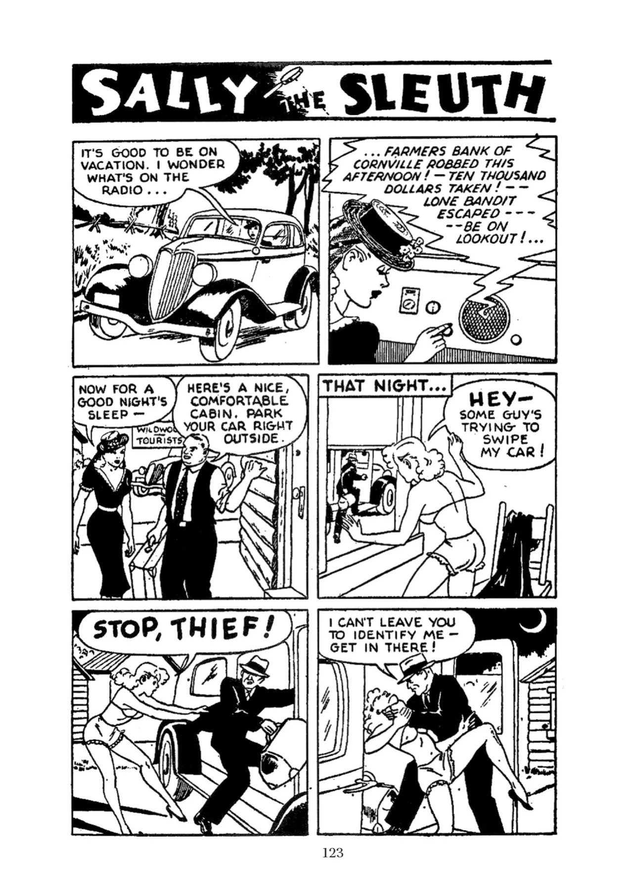 [Adolphe Barreaux] Sally the Sleuth [English]
