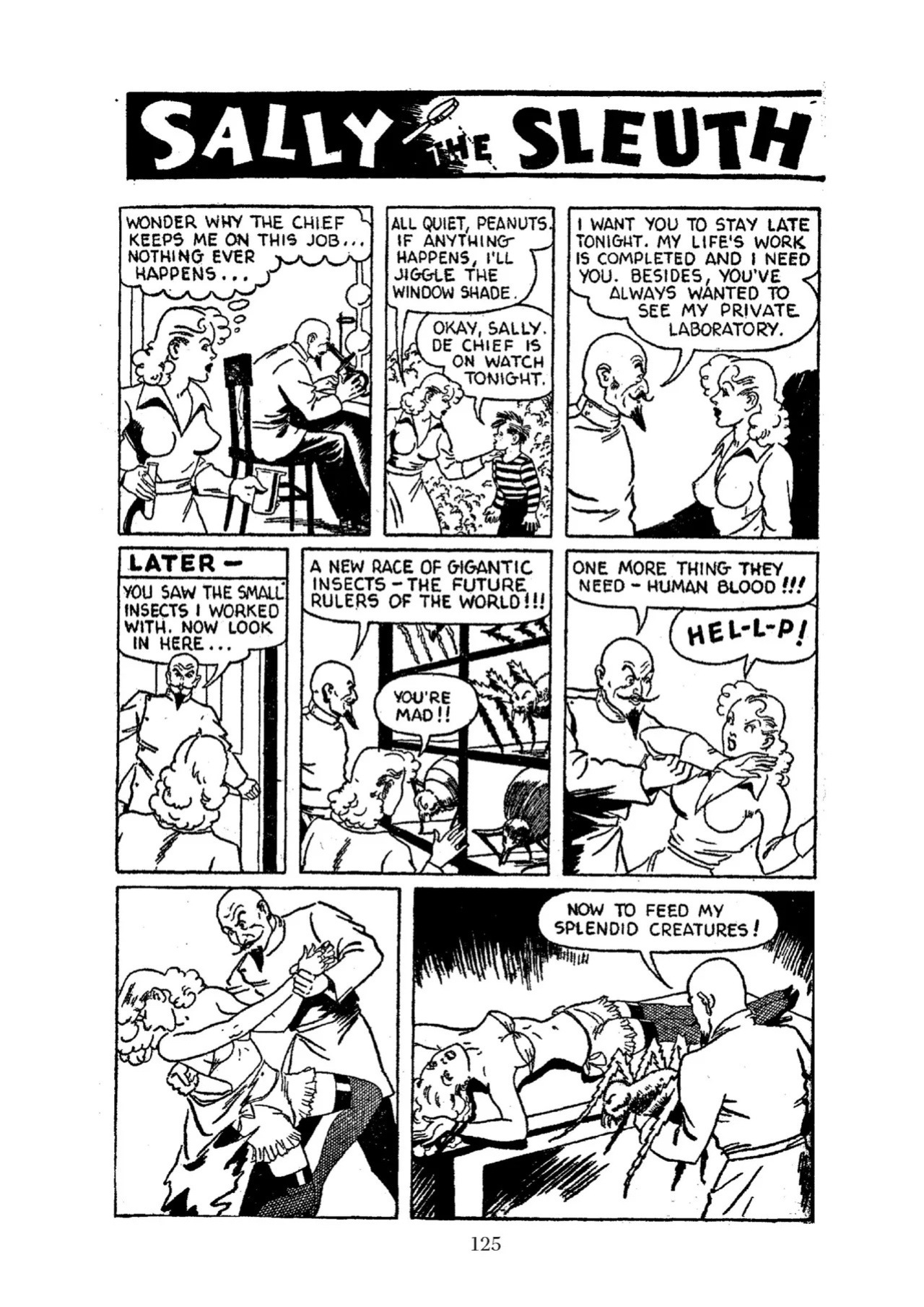[Adolphe Barreaux] Sally the Sleuth [English]