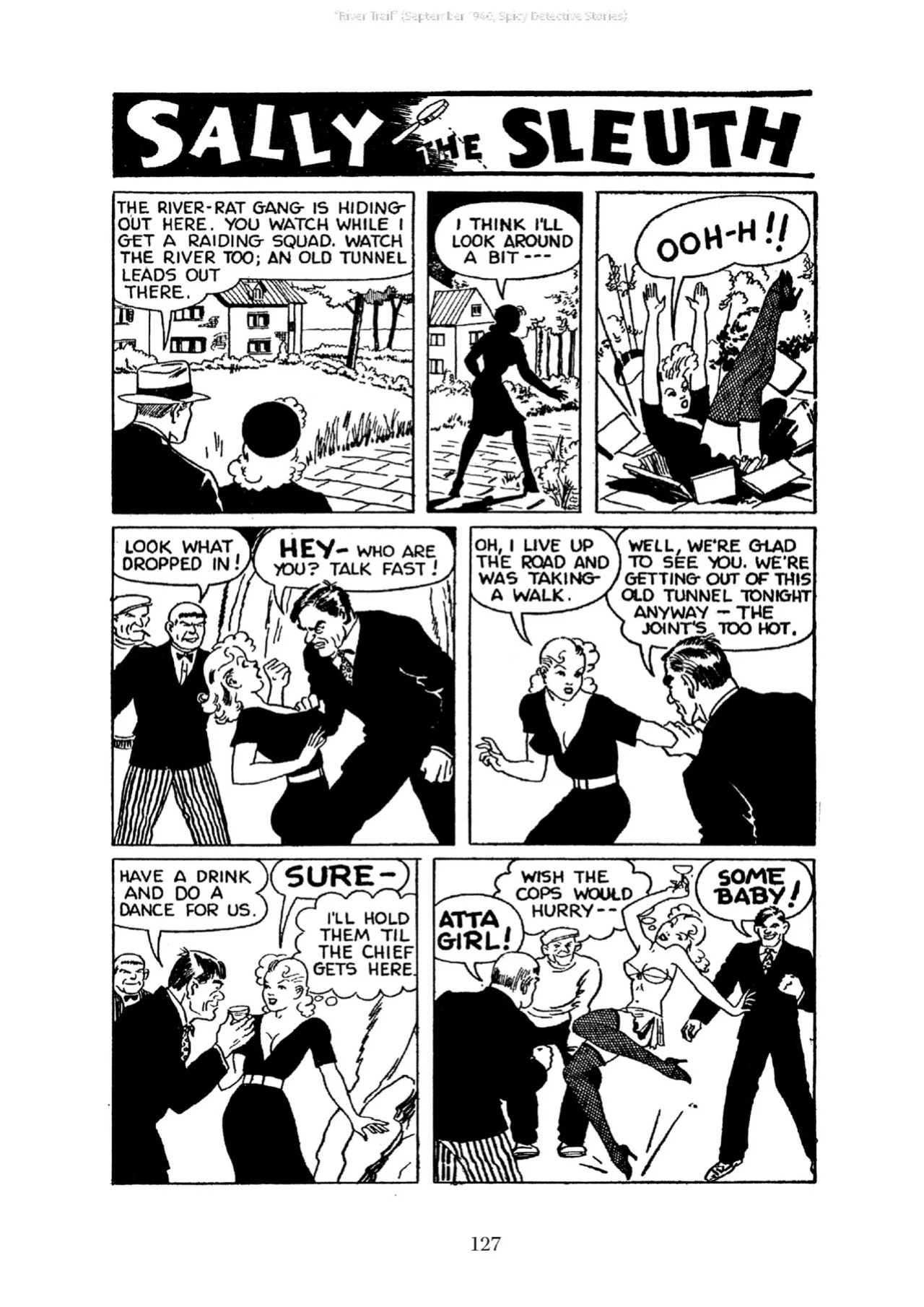 [Adolphe Barreaux] Sally the Sleuth [English]