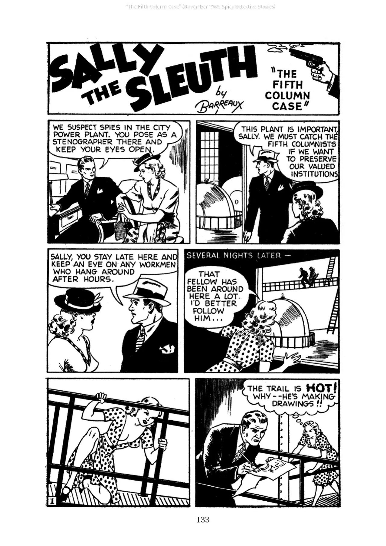 [Adolphe Barreaux] Sally the Sleuth [English]
