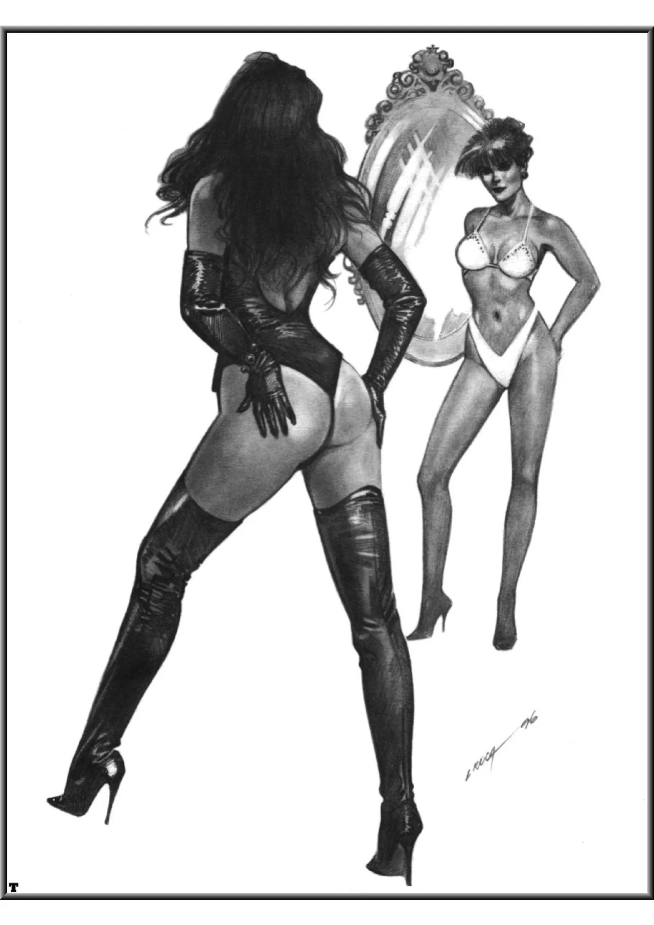 Leather & Lace II (A Gallery Girls Collection) [English]