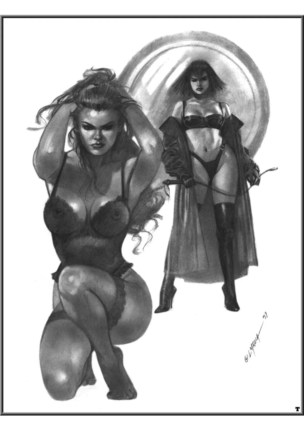 Leather & Lace II (A Gallery Girls Collection) [English]