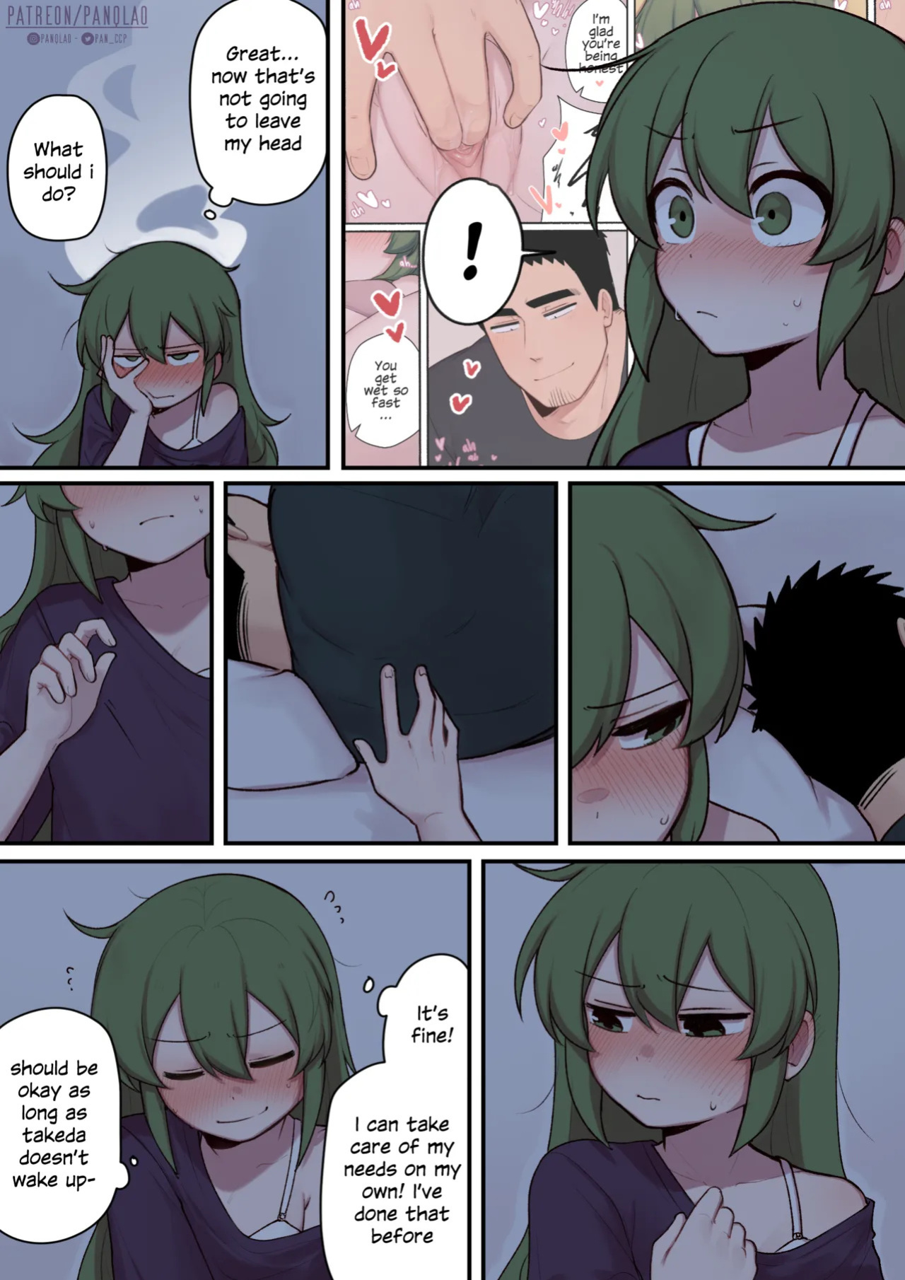 [PanQLAO] Midnight Snack???? (My Senpai is Annoying!) [English][complete]