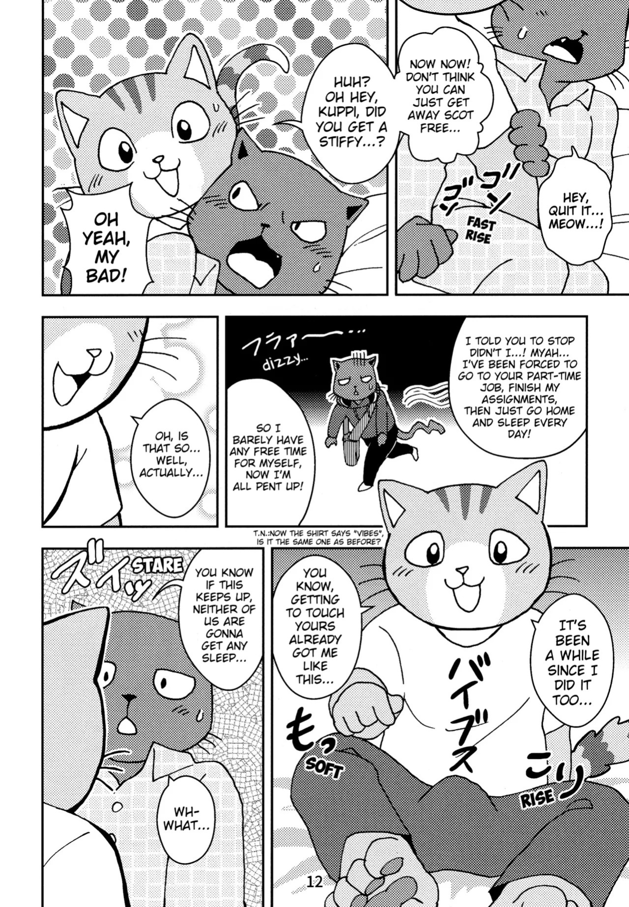 (Kansai! Kemoket 7) [Kudamono damono (Kajitsu)] Kagayake! Onii-san | Shining Buddies! (Hataraku Onii-san!) [English] [Benjiboyo]