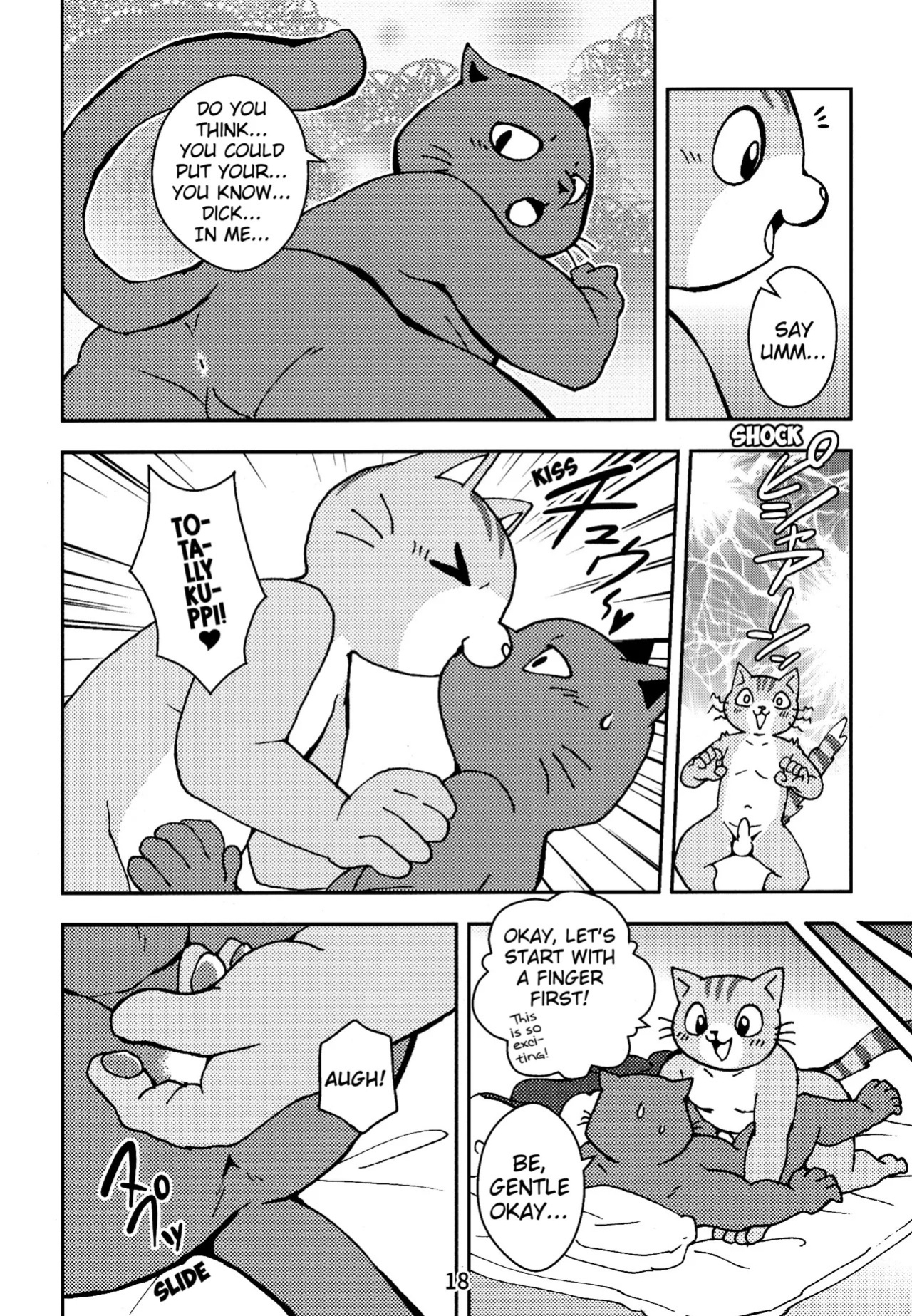 (Kansai! Kemoket 7) [Kudamono damono (Kajitsu)] Kagayake! Onii-san | Shining Buddies! (Hataraku Onii-san!) [English] [Benjiboyo]